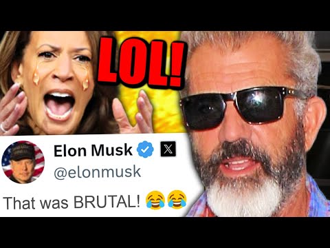 Watch Mel Gibson DESTROY Kamala Harris In EPIC VIDEO - Hollywood Goes CRAZY!