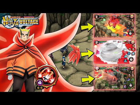 NxB NV : Baryon Mode Naruto EX Ultimate Vs Invincible Jutsu 🔥Who Can Survive His EX Ultimate