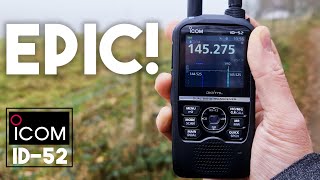 THE BEST HANDHELD RADIO!!! | ICOM ID-52