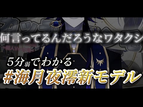 【5分でわかる】セルフ受肉Vが3年間で10体くらいモデル作った結果【海月夜澪/Vtuber】