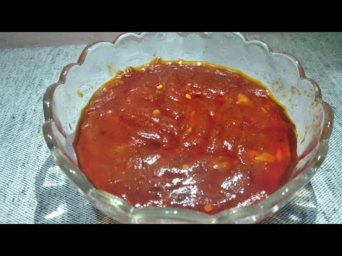 Instant pizza sauce|| Pizza sauce in 1min|| Meenu's Kitchen