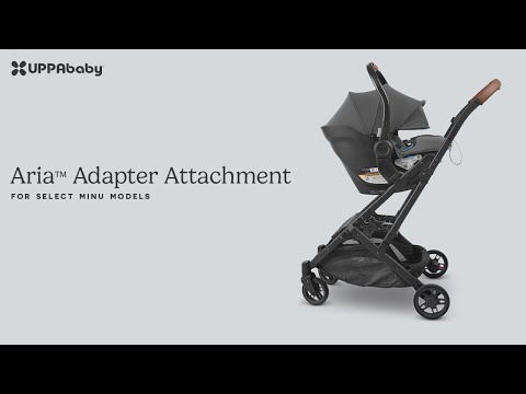 Aria Infant Car Seat & Bassinet Adapter Attachment to UPPAbaby Minu V2