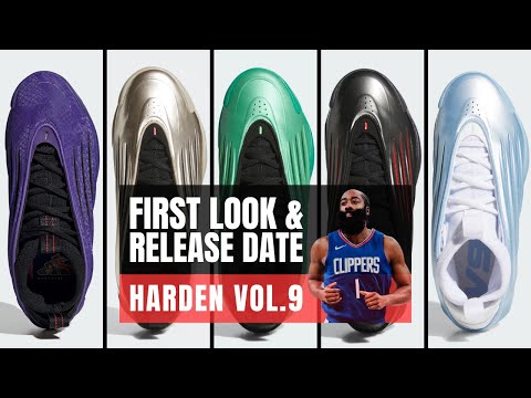 Adidas Harden Vol.9 COLORWAYS REVEALED!