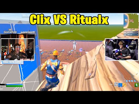 Clix VS XSET Ritualx 1v1 Buildfights