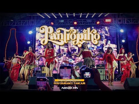 #BINI : #BINI_Pantropiko at #CokeStudioBangusFestival Performance Fancam