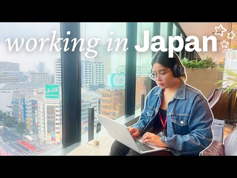 Working in Japan as a Foreigner VLOG | Co-working space, cafes, getting regularized 💖💻