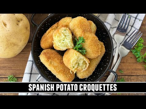 Classic Spanish Potato Croquettes | Quick & EASY Tapas Recipe