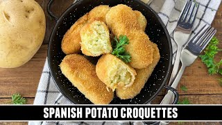 Classic Spanish Potato Croquettes | Quick & EASY Tapas Recipe