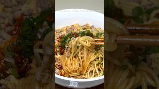 日清ラ王担々麺川崎風アレンジ(Arrangement of Nissin Raoh Dandan noodles)#shorts #ramen #noodles #cooking