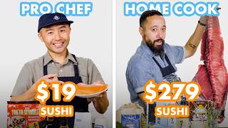 $279 vs $19 Sushi: Pro Chef & Home Cook Swap Ingredients | Epicurious