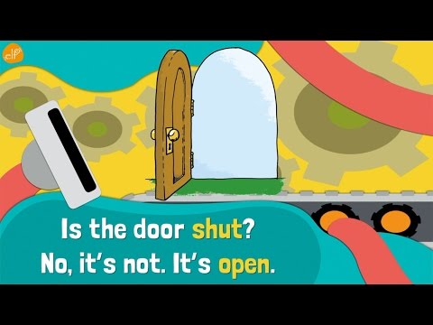 Opposite Words and Adjectives Chant - Pattern Practice for Kids by ELF Learning