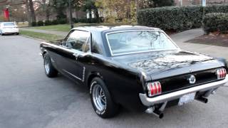 Mustang 1965 V8 289 - perfect exhaust sound