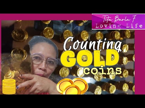 240 Counting Gold Coins #tindahanbusiness #sarisaristore #dagdagkita #titabarla