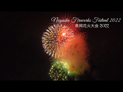 Nagaoka Fireworks Festival 2022 | 長岡花火大会 2022 | Shine love fireworks