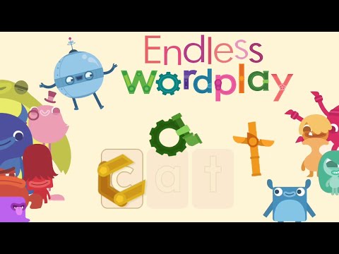 Endless Word Game Part 1 - Spelling and Phonetics with Funny Monsters