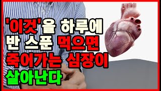 '이것' 반 스푼이면 죽어가는 심장이 살아난다. 심장질환에 좋은 음식