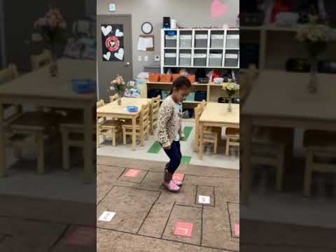 Letter Sounds with hopscotch