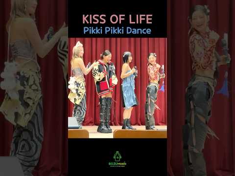 KISS OF LIFE - Pikki Pikki #Challenge @MAKESTAR Fan Sign Event #Shorts  (10/18/2024)