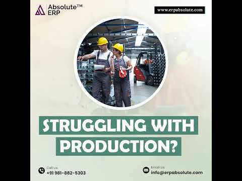 Are You a Manufacturer?  Then This Video is for You. #productionerp #manufacturingerpsoftware