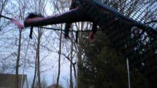 Backyard Trampoline Tricks 2