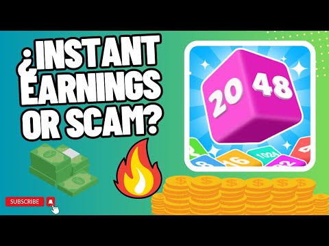 Merge Cubes: 2048 Adventure – Is it legit or a scam? App to Earn Money PayPal 2024💸