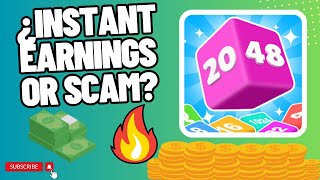 Merge Cubes: 2048 Adventure – Is it legit or a scam? App to Earn Money PayPal 2024💸