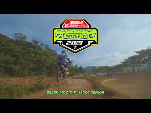 BEBEK MODIFIKASI 4T 130CC SENIOR || LATIHAN BERSAMA GRASSTRACK BTM XPRO PAPUA 2021 || hd 1440p📸