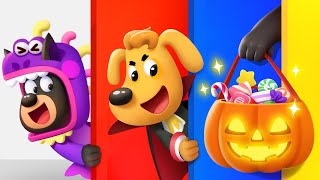 Trick or Treat? Sheriff | Halloween Cartoon for Kids | Kids Cartoons | Sheriff Labrador| BabyBus