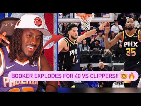 The Suns REVENGE SZN!! Suns At Clippers Highlights Reaction