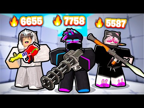 The first ever 20,000 WINSTREAK SQUAD in Roblox Rivals!