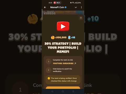 30% STRATEGY BUILD YOUR PORTFOLIO | Memefi | Memefi Code