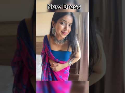 New saree 🤩| Anaysa | anaysagirls | anaysafanpage