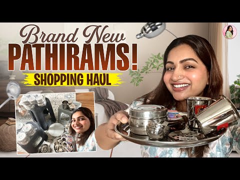 New Additions to My Home - Pathirams Haul! 🏺 | Nakshathra Nagesh