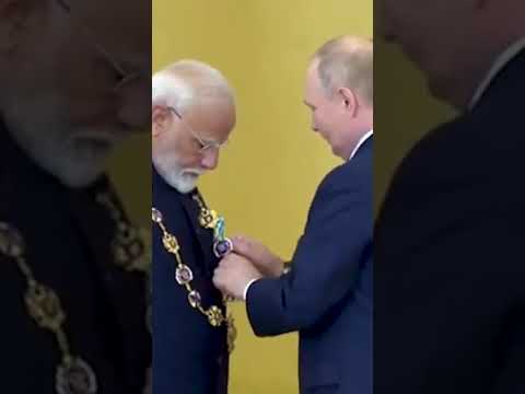 modi russia award #मुख्य_समाचार aaj tak latest news #shorts #viral #video #modirussia #awardputin