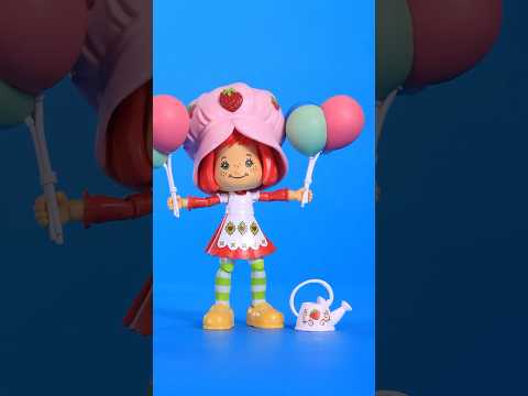 Up, Up, and Away - Behind the Scenes 🎈 #strawberryshortcake #stopmotion #toys #shorts