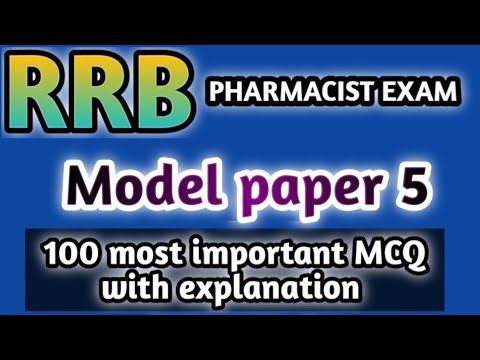 model paper 5#rrb pharmacist exam#mhsrb pharmacist exam#jssc#dsssb#osssc#hssc#zp#esic#cghs