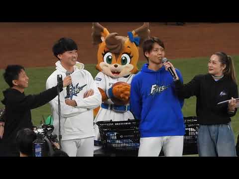 激ムズフリースローバトル🔥 杉浦稔大選手のスタイルが完璧すぎて惚れる😻Fフェス北海道日本ハムファイターズエスコンフィールド北海道