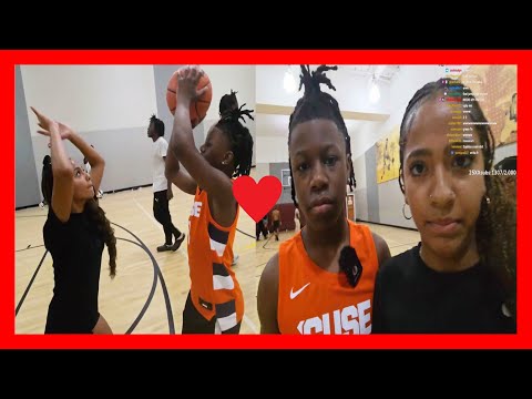 2XRAKAI & SOPHIA 1V1 BASKETBALL GAME😳WHO WON? LET'S SEE