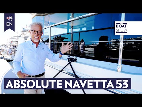 [ENG] ABSOLUTE NAVETTA 53 - Yacht Tour - The Boat Show