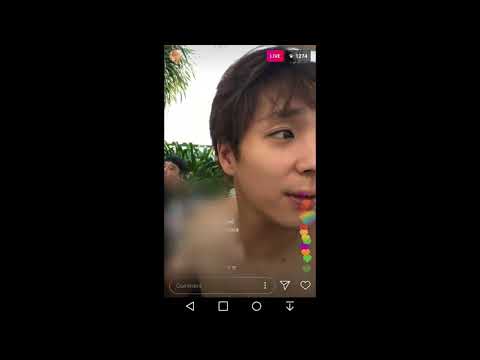 FTISLAND Choi Jonghoon Instagram Live (2) 190818