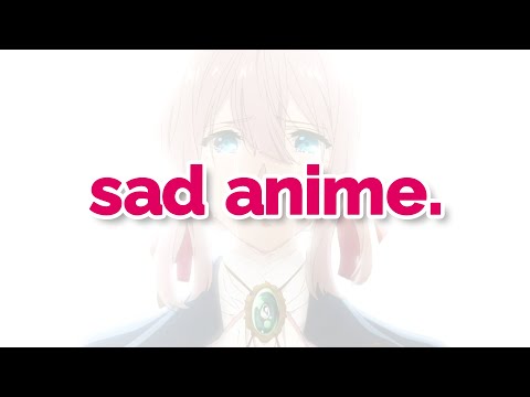 sad anime