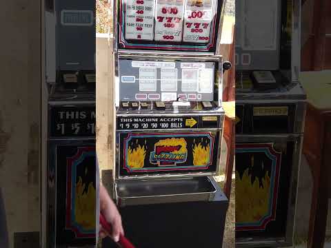 Sizzling Sevens Slot Machine Up For Auction....Is It A Deal?