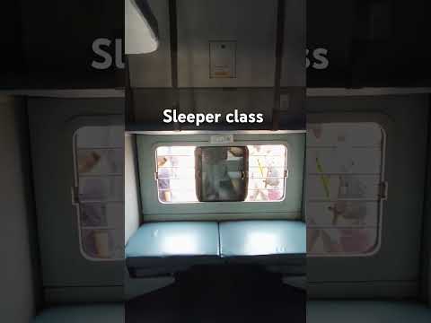 Sleeper class of a train