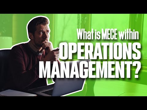 What is MECE within OPERATIONS MANAGEMENT? | Simplicity Consultancy