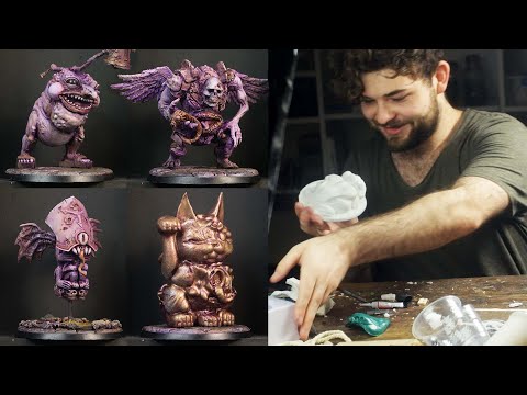 Kitbashing 7 Daemon Princes  - The Nurgle Diaries Ep.9 | AoS Fantasy 40k