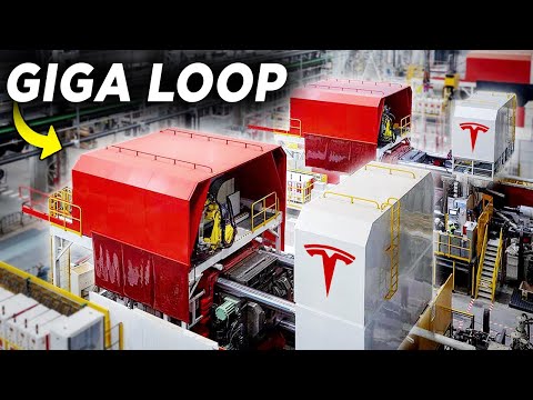 Newest MACHINES Inside Tesla GIGAFACTORY Texas