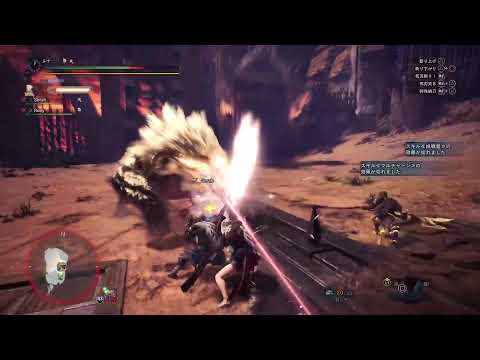 [MHW:IB]激昂したラージャン　太刀好き集まれ！型