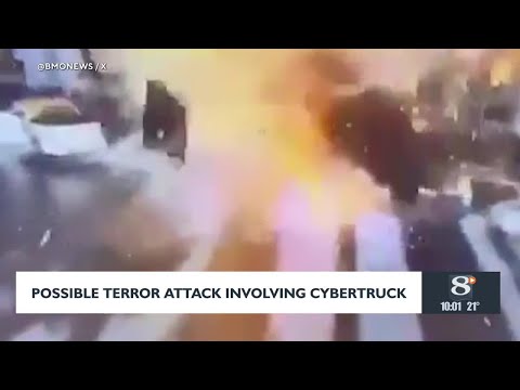 Possible terror attack involving cybertruck