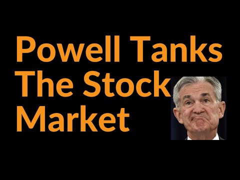 Powell Tanks The Stock Market