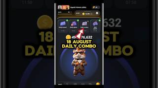 Hamster Kombat Daily Combo 18 August Today